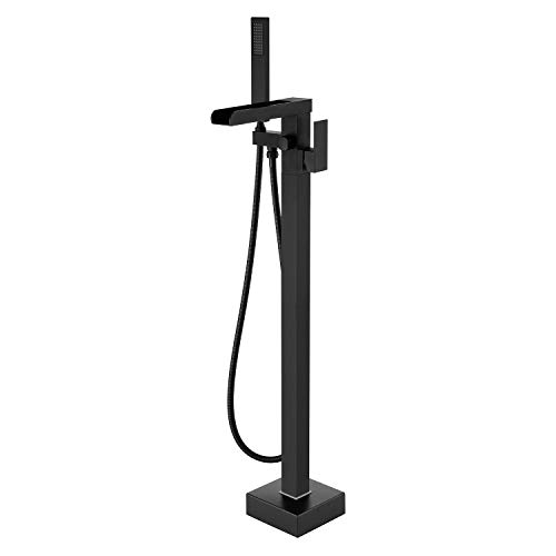 Wowkk Waterfall Tub Filler Freestanding