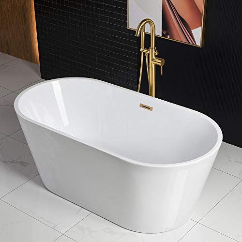 WOODBRIDGE 59" Freestanding White Acylic view 3