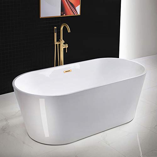 WOODBRIDGE 67" Acrylic Freestanding Bathtub