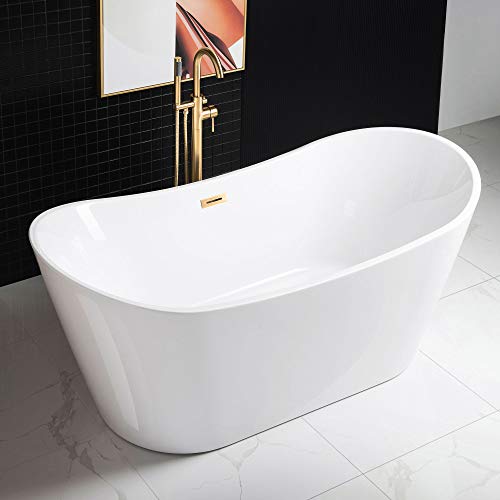 WOODBRIDGE 67" Acrylic Freestanding Bathtub view 4