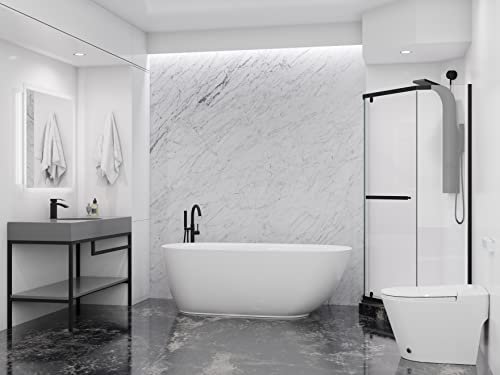 ANZZI Freestanding Bathtub Acrylic 59 view 4