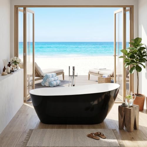 Garvee 67" Deep Soaking Bathtub