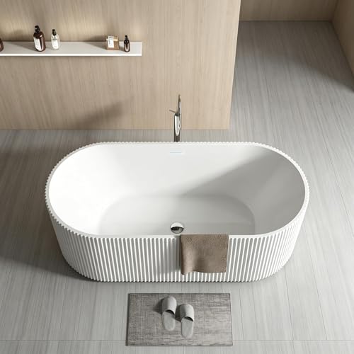 59 Inch Acrylic Freestanding Bathtub view 2