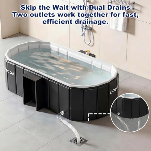 Portable Bathtub for Adult 59" view 4