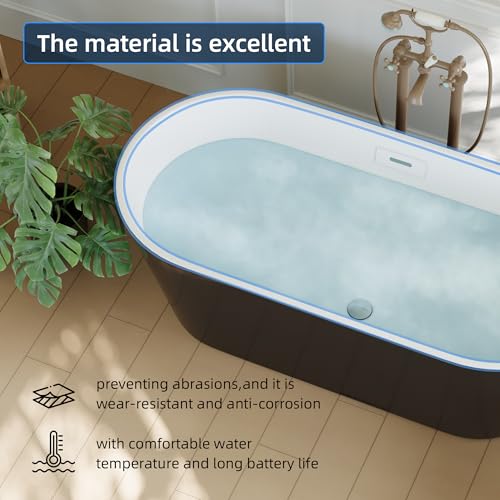 67'' Acrylic Freestanding Bathtub Extra-Deep view 4