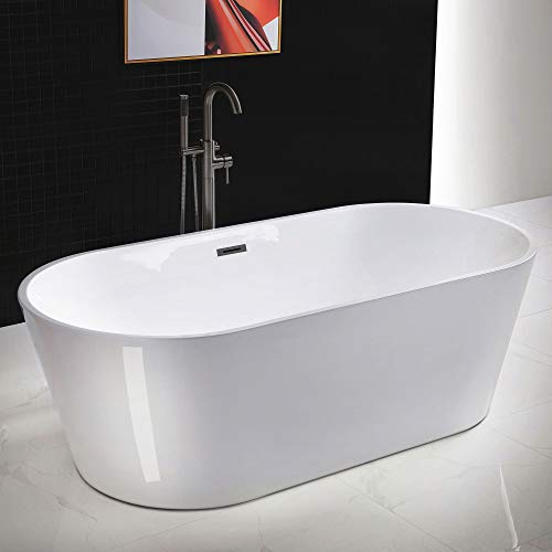 WOODBRIDGE 71" Acrylic Freestanding Bathtub