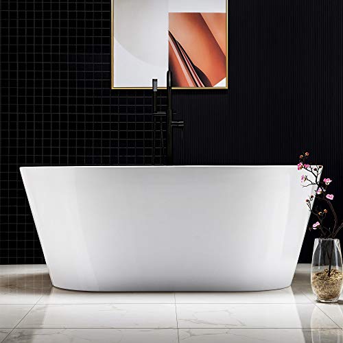 WOODBRIDGE 59" Acrylic Freestanding Bathtub view 4
