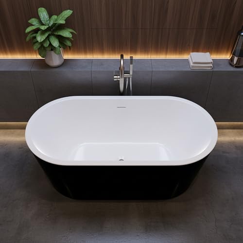 ANZZI 55 Inch Acrylic Freestanding view 3