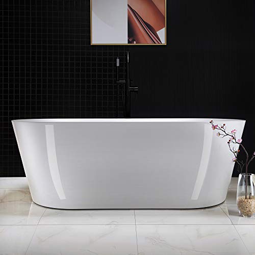 WOODBRIDGE 67" Acrylic Freestanding Bathtub view 4