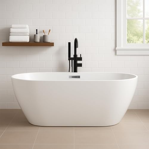 GarveeLife 59 Inch Freestanding Bathtubs view 4