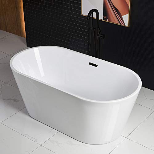 WOODBRIDGE 59 inch acrylic freestanding bathtub