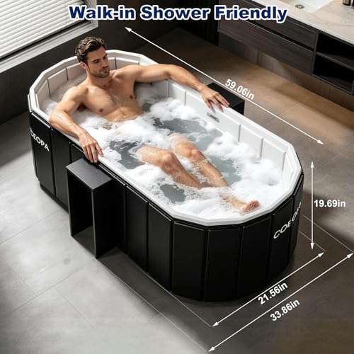 Portable Bathtub for Adult 59" view 2