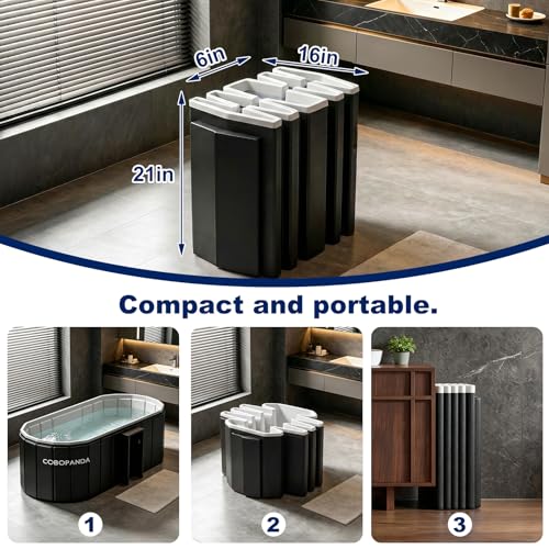 Portable Bathtub for Adult 59" view 5