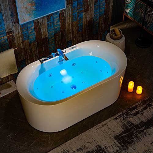 WOODBRIDGE 59"×31-1/2" Compact Whirlpool &