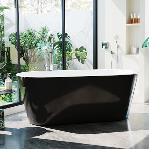 67'' Acrylic Freestanding Bathtub Extra-Deep