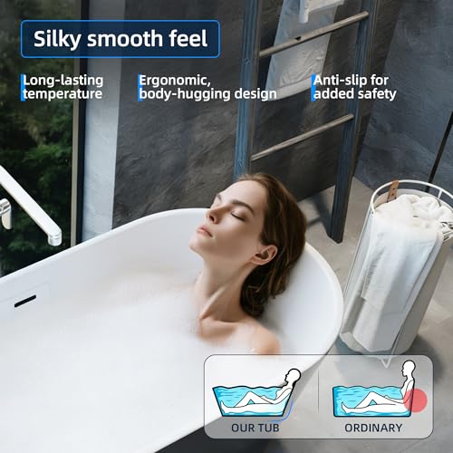 67'' Acrylic Freestanding Bathtub Extra-Deep view 3