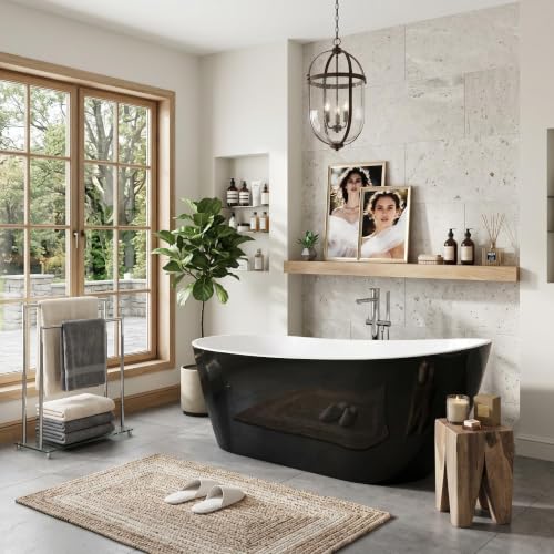 Garvee 67" Deep Soaking Bathtub view 2